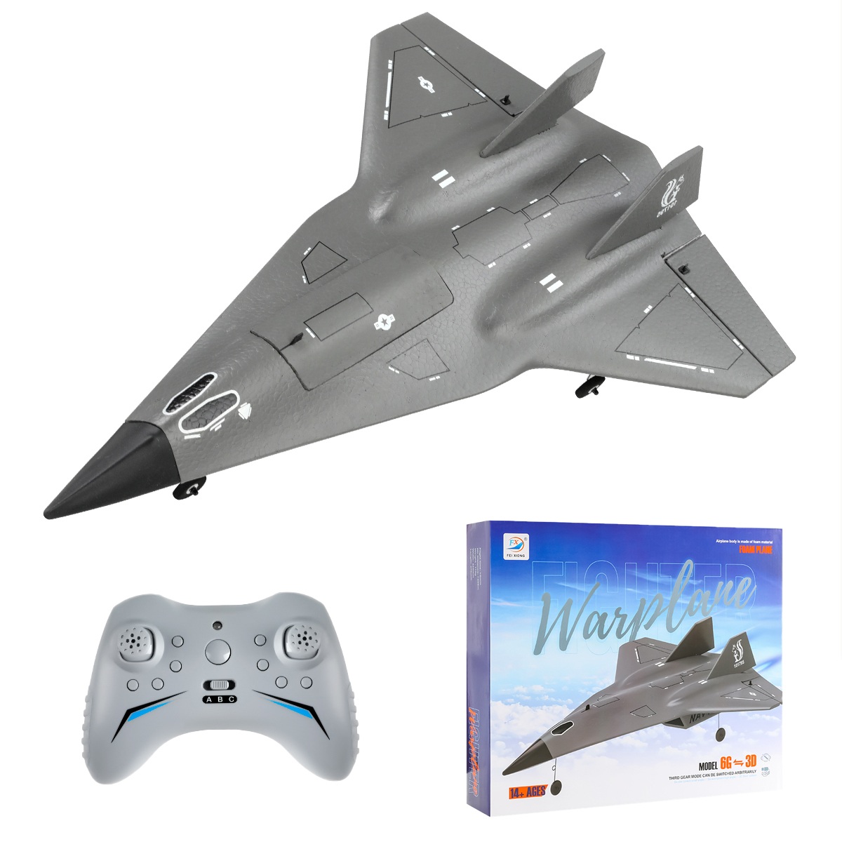 Rc Helicopter Large - FX9672 RC Plane 4CH 2.4G Wireless