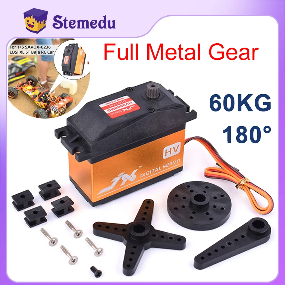 JX PDI-HV2060MG 60KG Large Tor - Rc Helicopter Servo 评论和价格