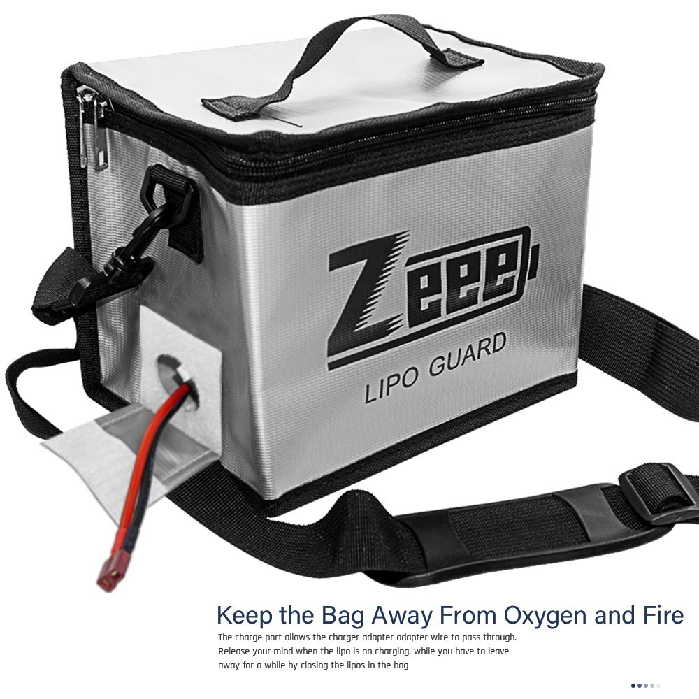 Zeee Lipo Battery Safe Bag 215 - Rc Helicopter Bag 评论和价格