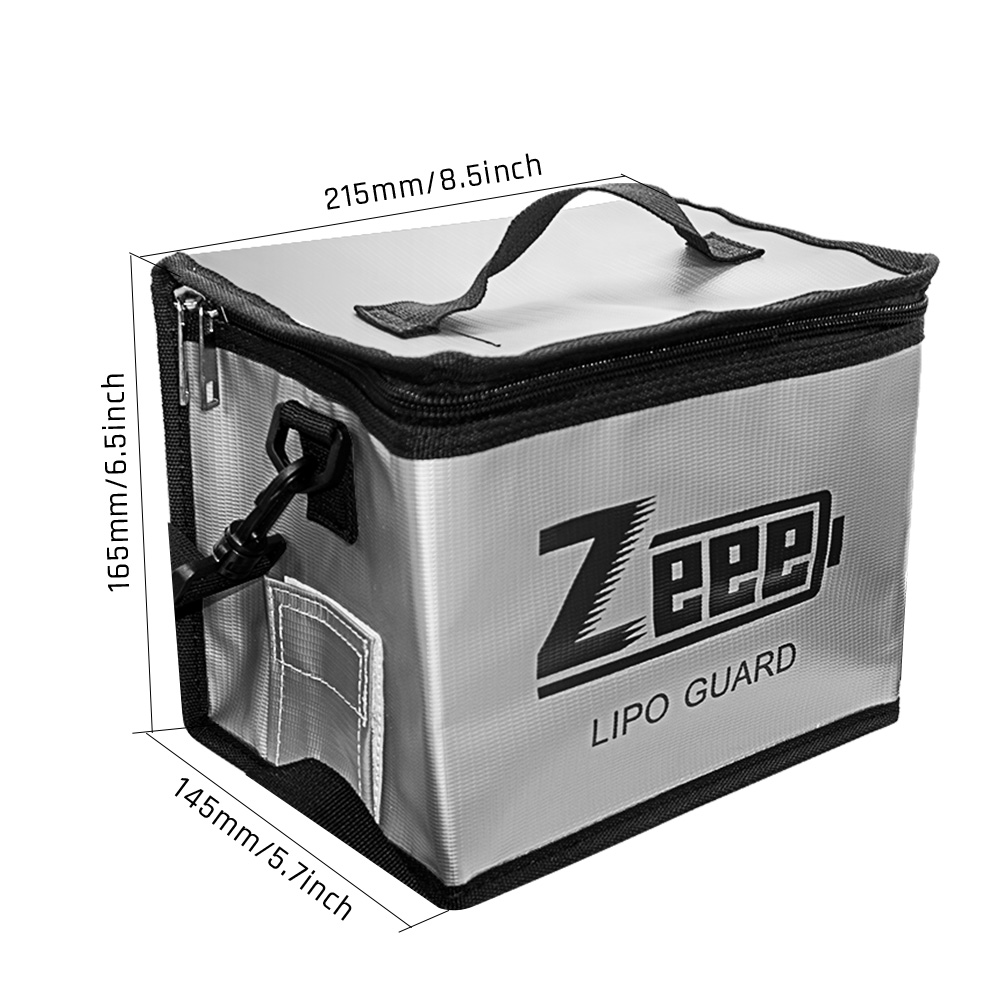 Zeee Lipo Battery Safe Bag 215 - Rc Helicopter Bag 评论和价格
