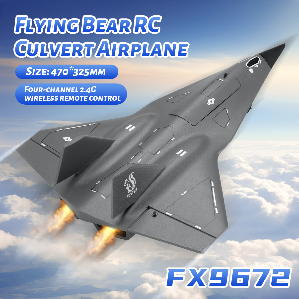 FX9672 RC Plane 4CH 2.4G Wirel - Rc Helicopter Large 评论和价格