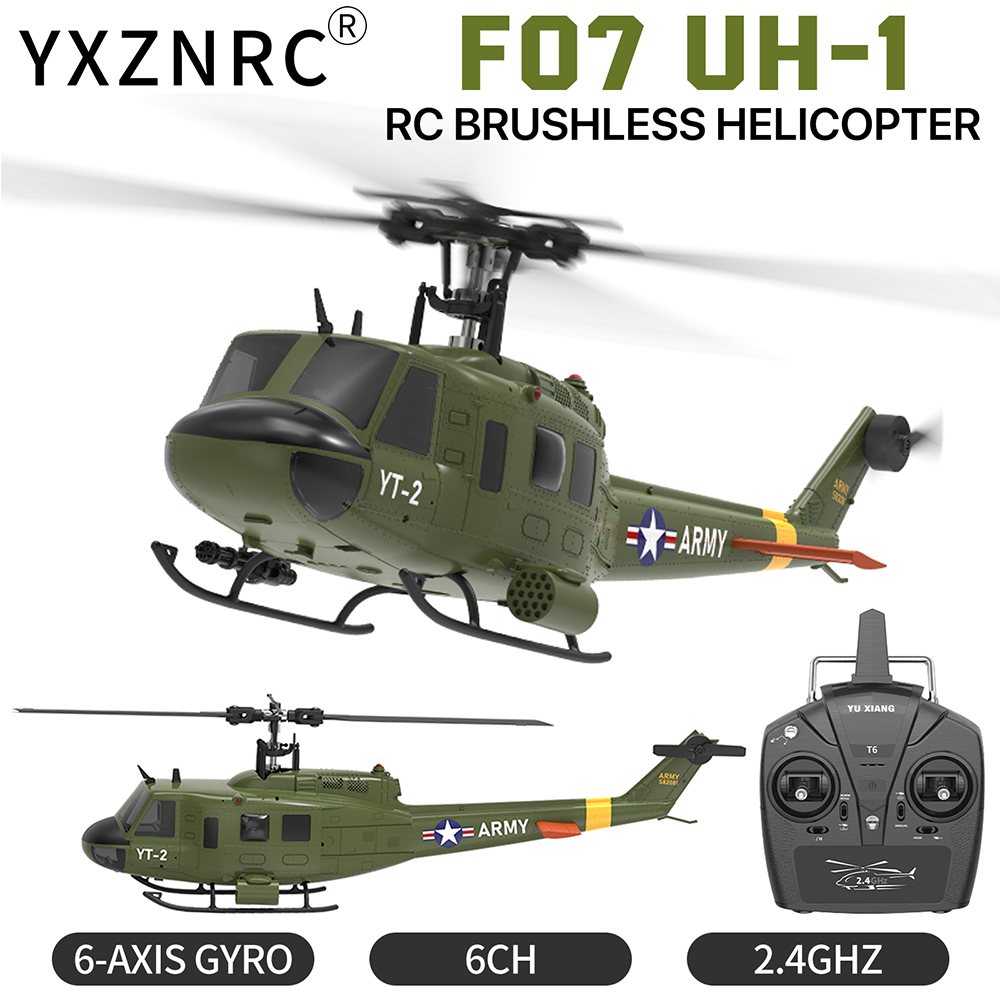 YUXIANG F07 UH-1 Aileronless H - Rc Helicopter Gyro 评论和价格