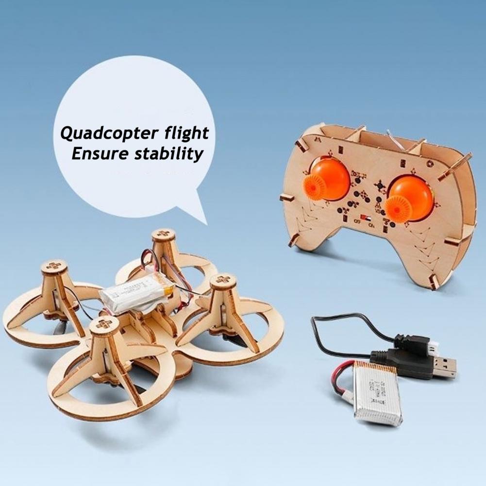 Rc Drone Toy Wooden Drone Puzz - Rc Helicopter Mini 评论和价格