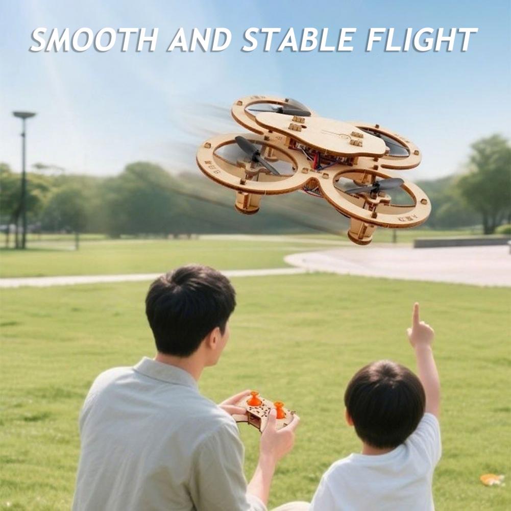 Rc Drone Toy Wooden Drone Puzz - Rc Helicopter Mini 评论和价格