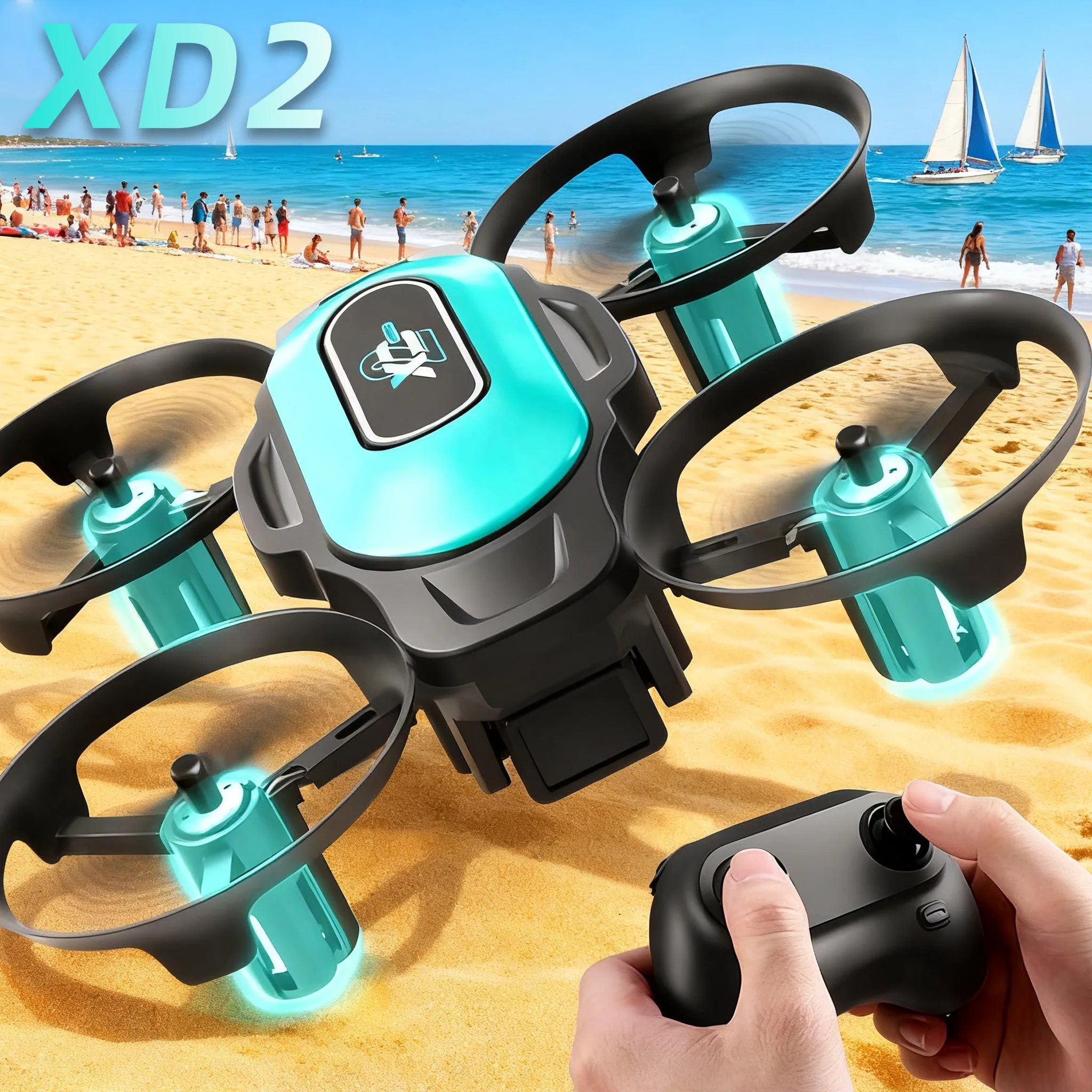 XD2 Mini Drone, 360° Stunt Fli - Rc Helicopter Case 评论和价格