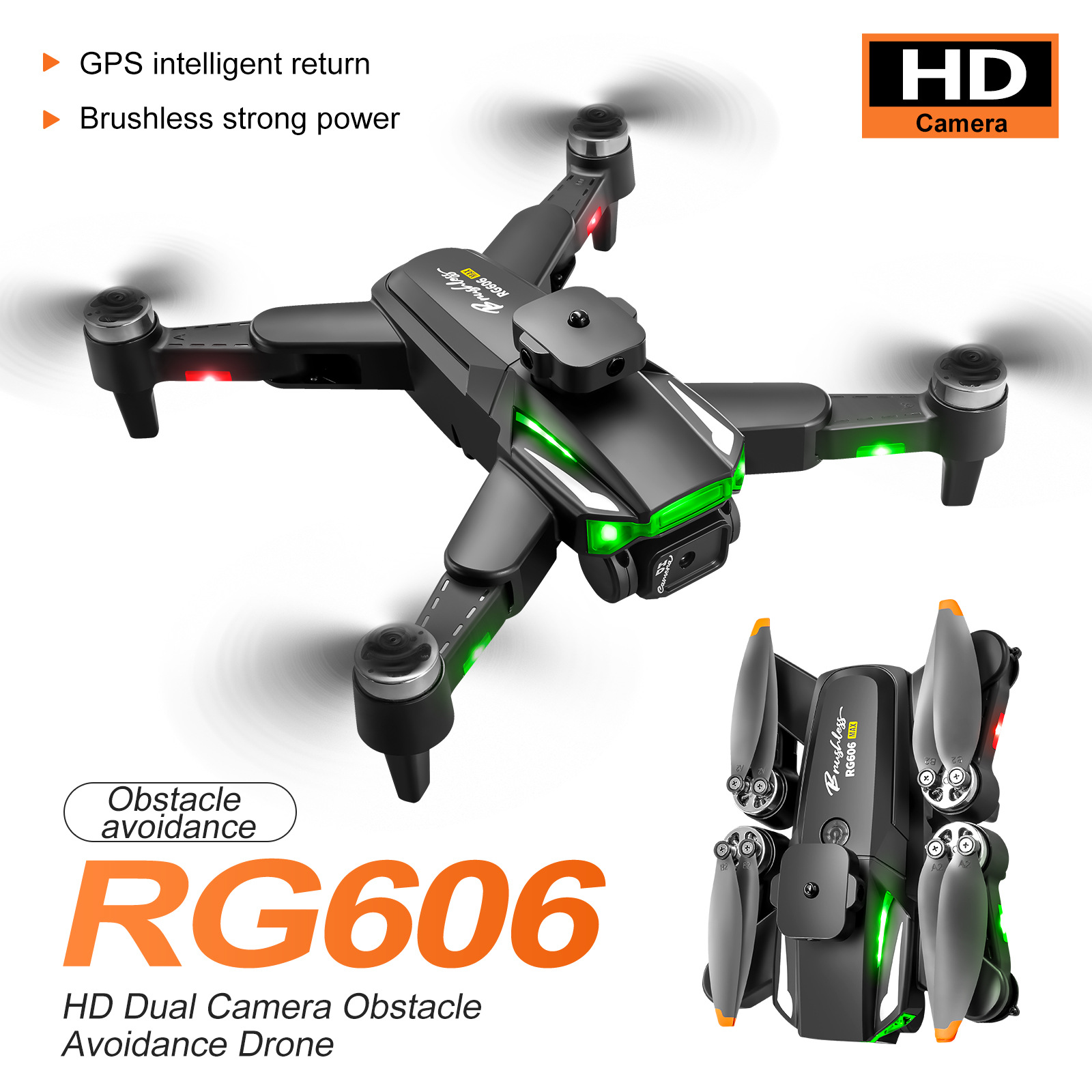 RG606MAX Drone 8K Professional - Rc Helicopter Large 评论和价格