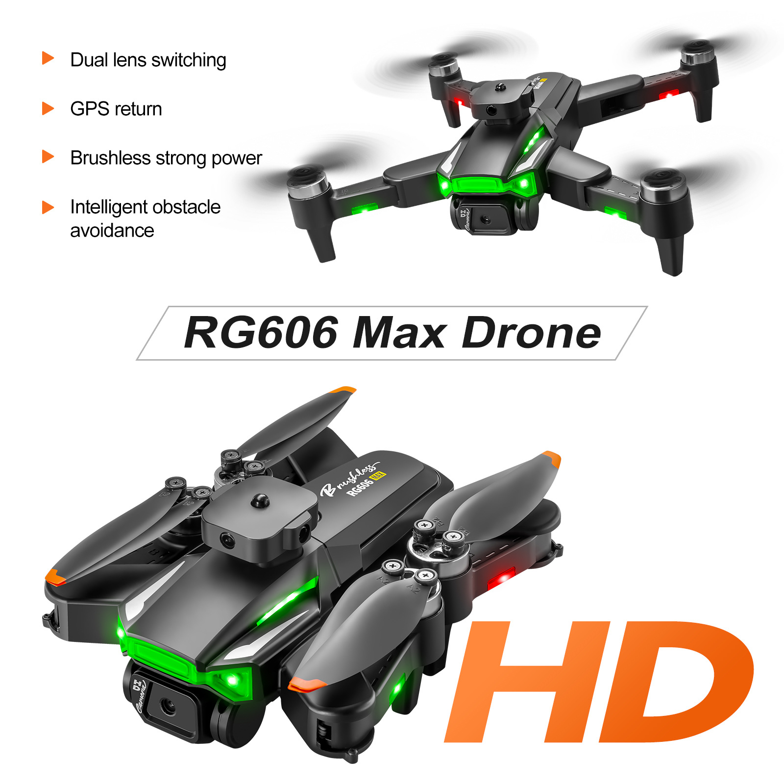 RG606MAX Drone 8K Professional - Rc Helicopter Large 评论和价格