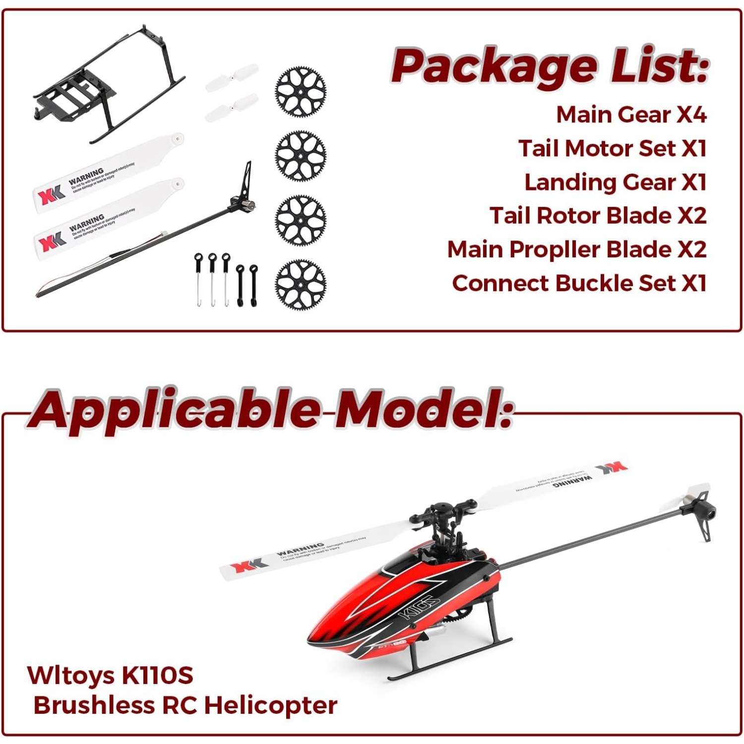 Spare Accessory Kit, Compatibl - Rc Helicopter Remote Control 评论和价格