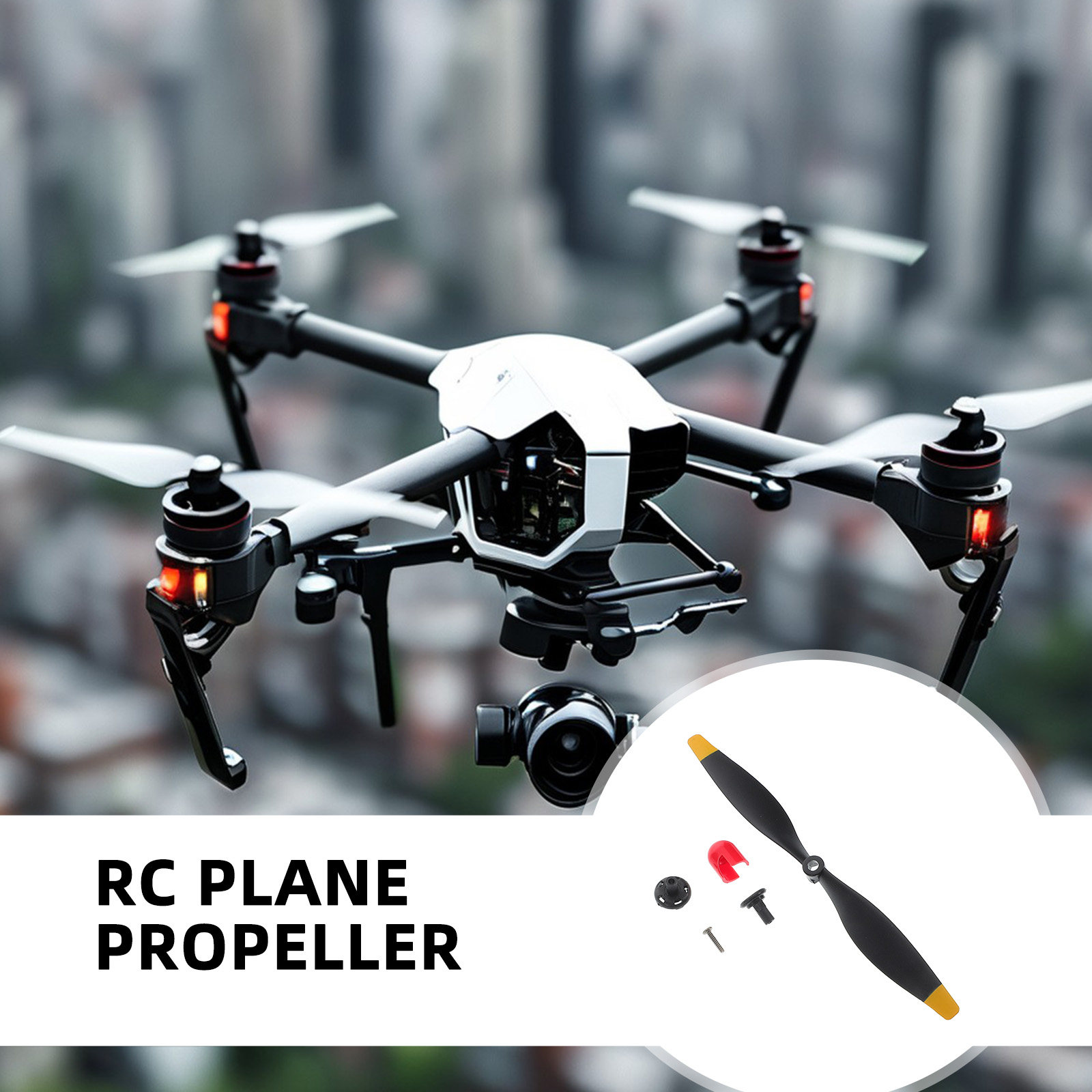 1Set Spiral Propeller Assembly - Rc Helicopter Blade 评论和价格
