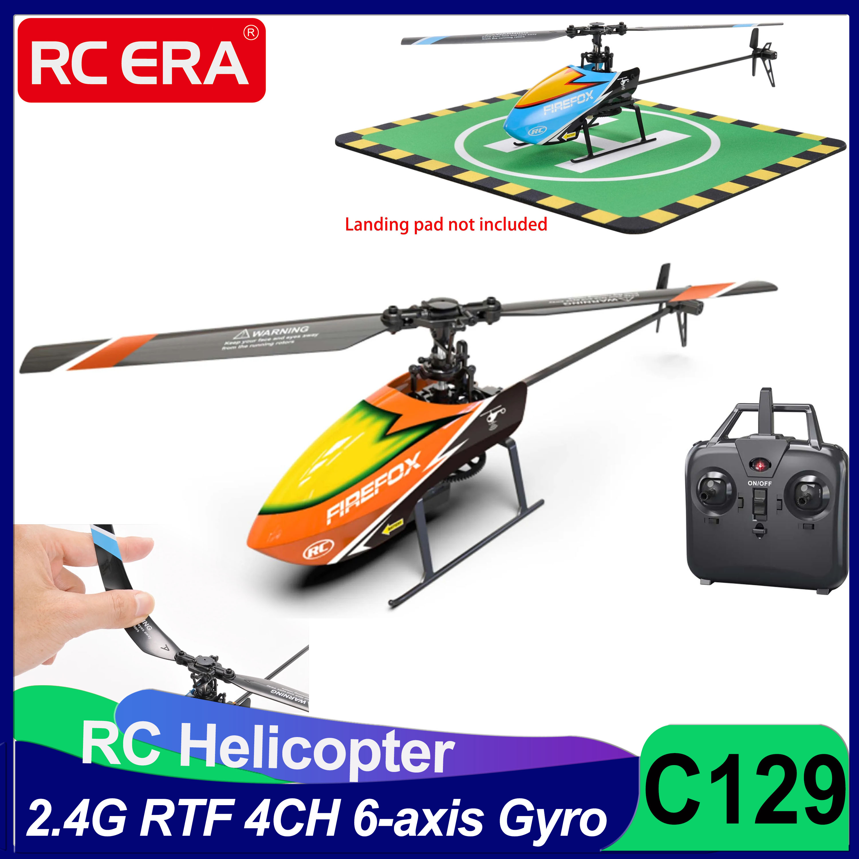 C129 RC Helicopter RTF 4CH 6-a - Rc Helicopter Gyro 评论和价格