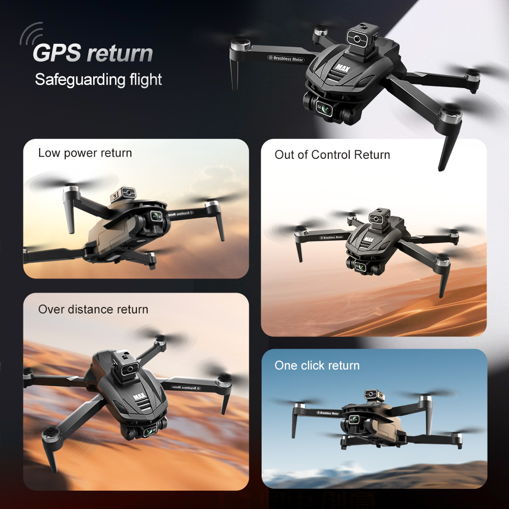 V168 PRO Max GPS Drone 8K Prof - Rc Helicopter Case 评论和价格
