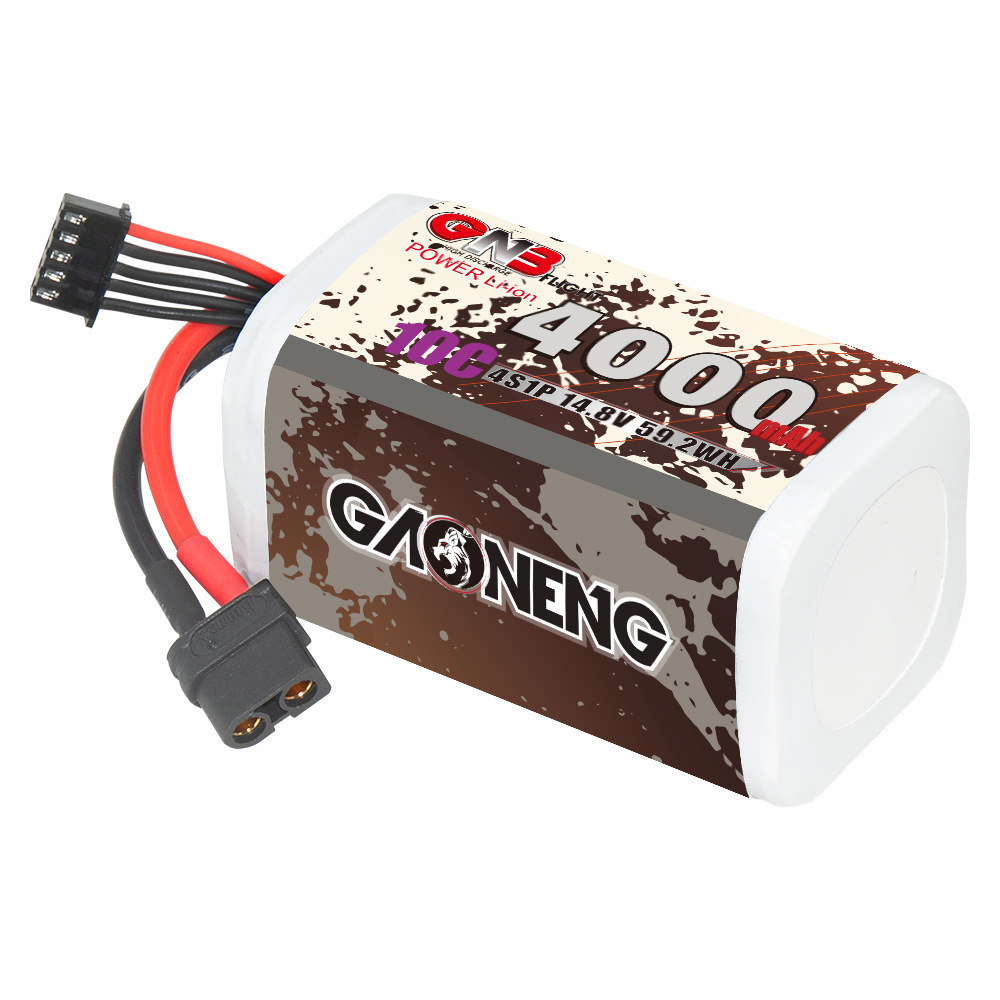 GNB 4000mAh 4S 14.8V 10C 20C W - Rc Helicopter Parts 评论和价格