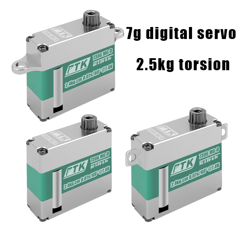 PTK 7306 MG-D 7g digital all-m - Rc Helicopter Servo 评论和价格