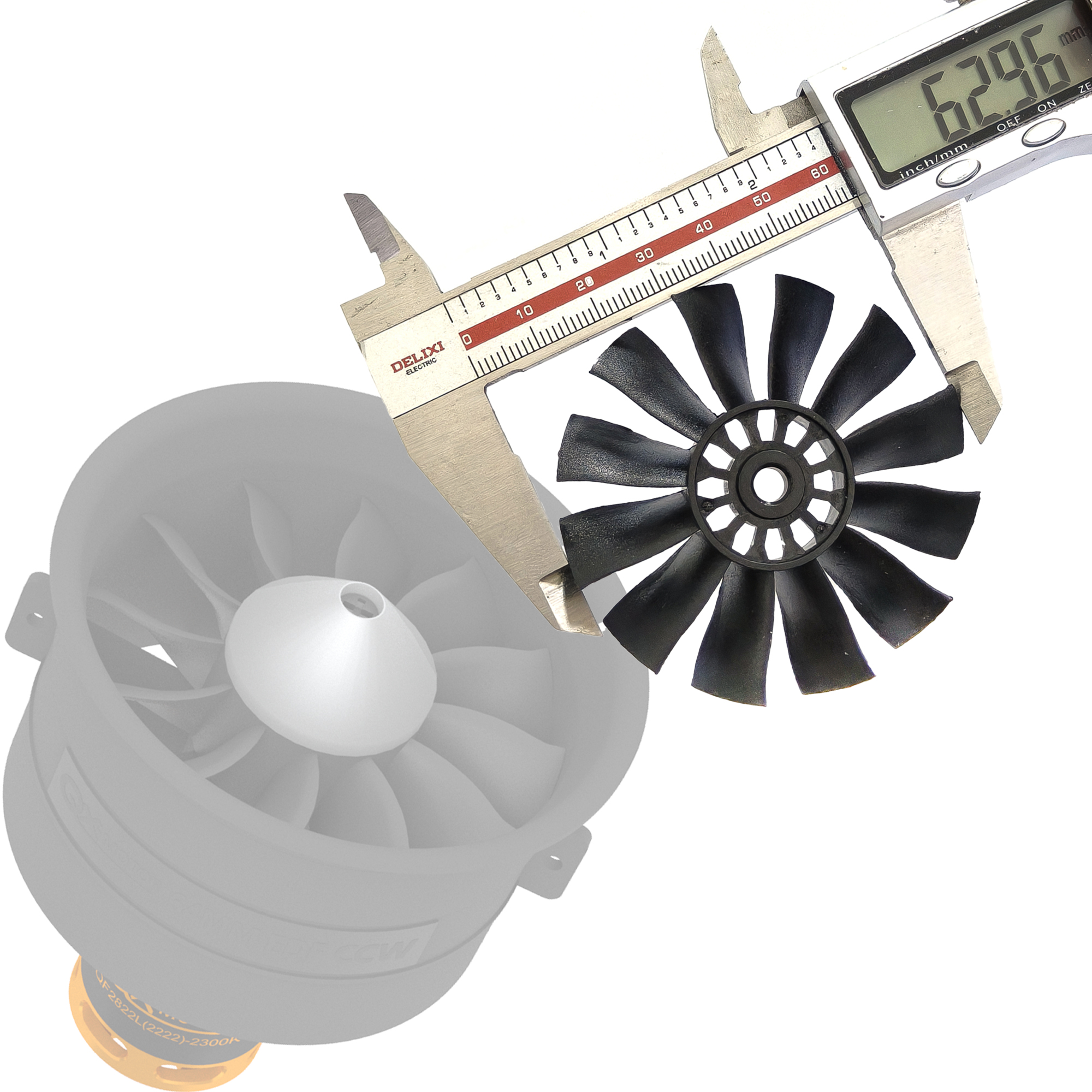 QX-MOTOR 12Blades CW CCW 70mm  - Rc Helicopter Blade 评论和价格