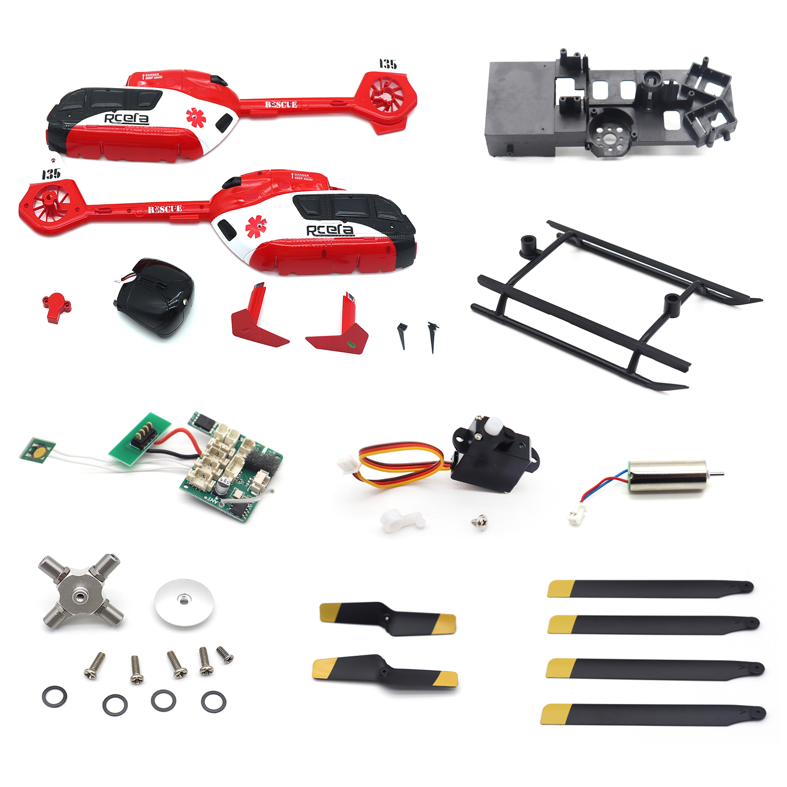 Original Parts for C159 EC-135 - Rc Helicopter Servo 评论和价格
