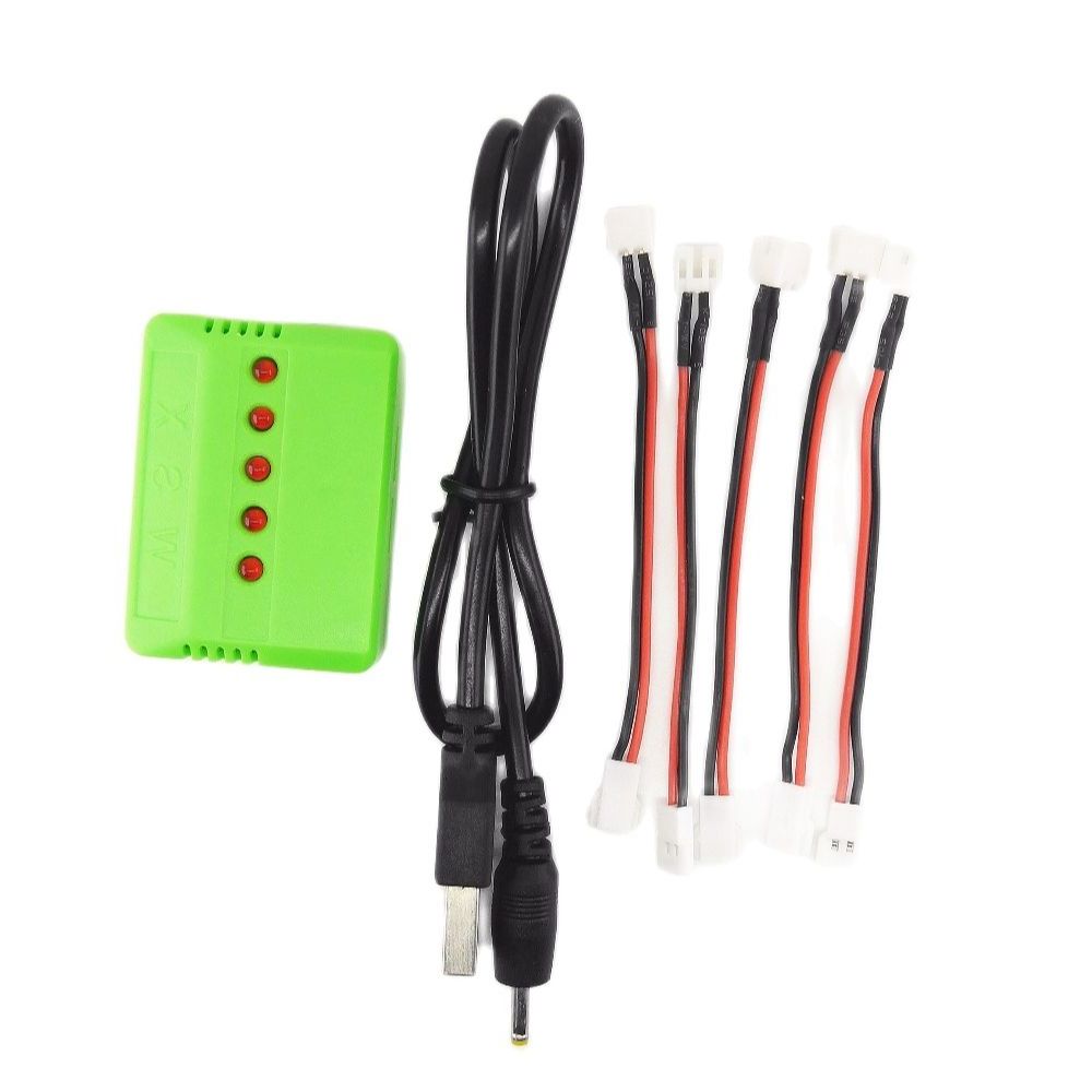 5PCS Cables And 1X 5 In 1 USB  - Rc Helicopter Charger 评论和价格