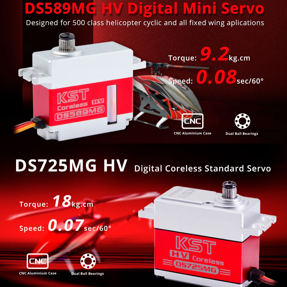 KST DS589MG /DS565X /DS725MG M - Rc Helicopter Mini 评论和价格