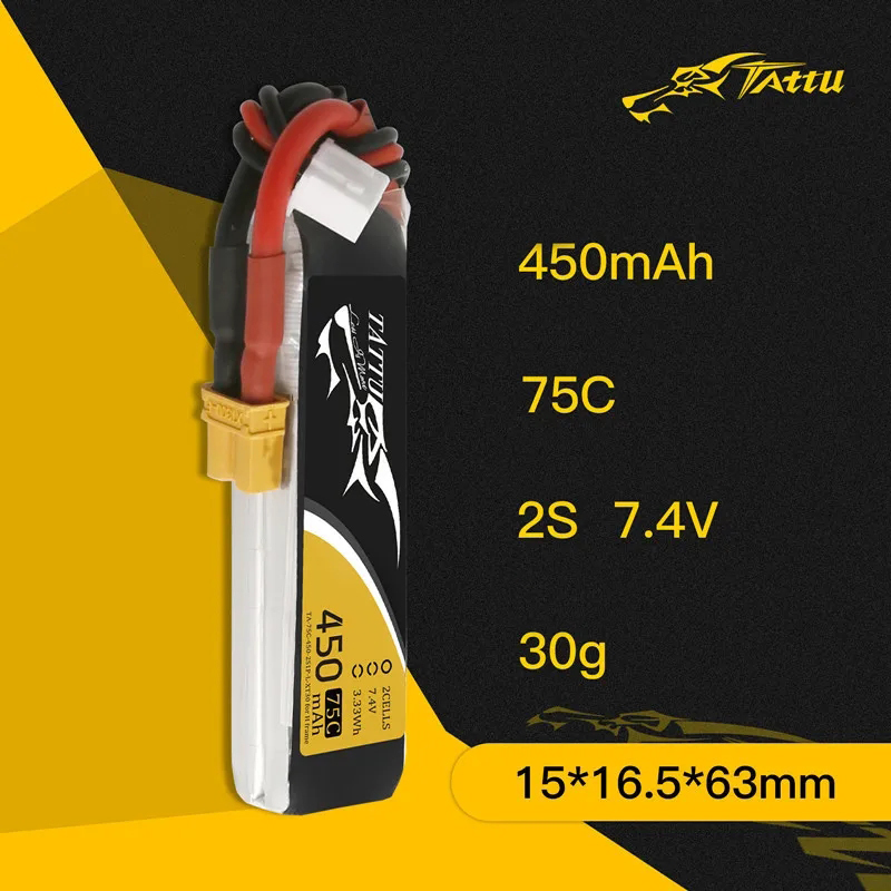 3Pcs NEW TATTU 450/500/550mAh  - Rc Helicopter Parts 评论和价格
