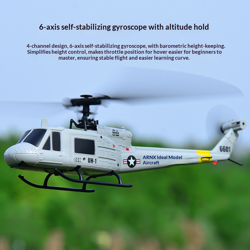 Huey F6601 4CH RC Helicopter - - Rc Helicopter Single Rotor 评论和价格