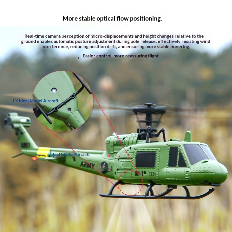 Huey F6601 4CH RC Helicopter - - Rc Helicopter Single Rotor 评论和价格