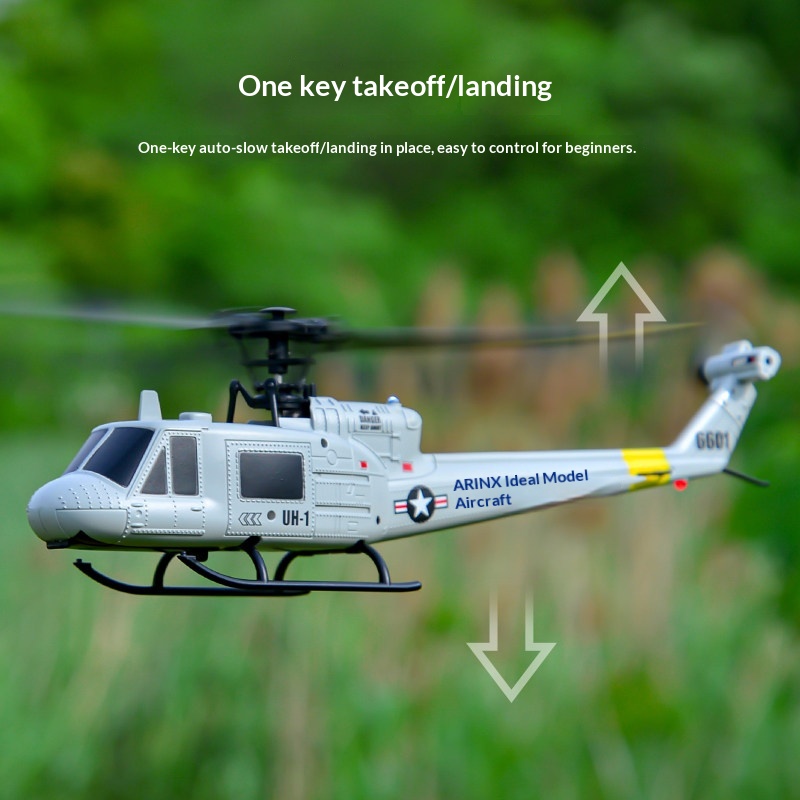 Huey F6601 4CH RC Helicopter - - Rc Helicopter Single Rotor 评论和价格