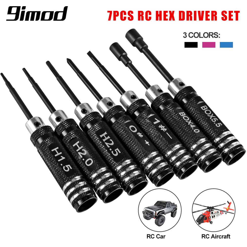 9IMOD RC Hex Driver Set Metal  - Rc Helicopter Tool Kit 评论和价格