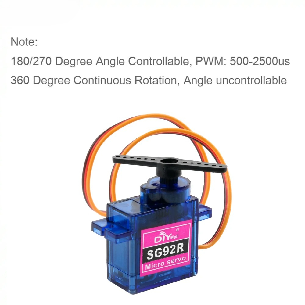 4PCS 9g SG92R Micro Servo Plas - Rc Helicopter Servo 评论和价格
