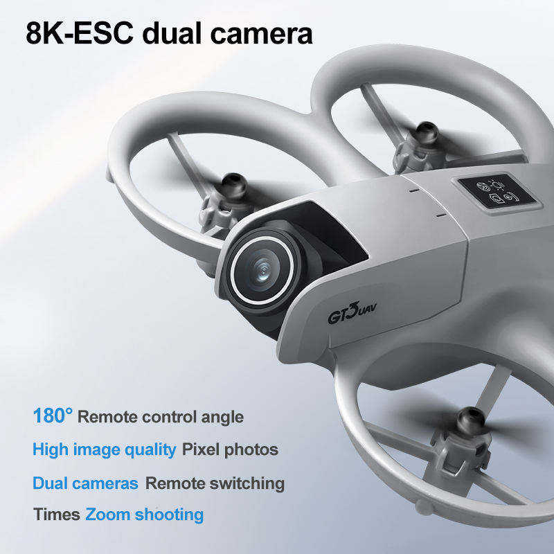 New GT3 Mini RC Drone 8K 5G Ae - Rc Helicopter Electric 评论和价格