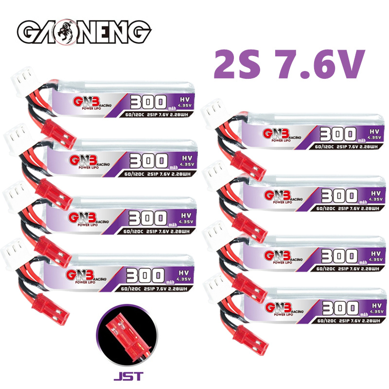 GAONENG GNB 2S 7.6V 300mAh 60C - Rc Helicopter Battery 评论和价格