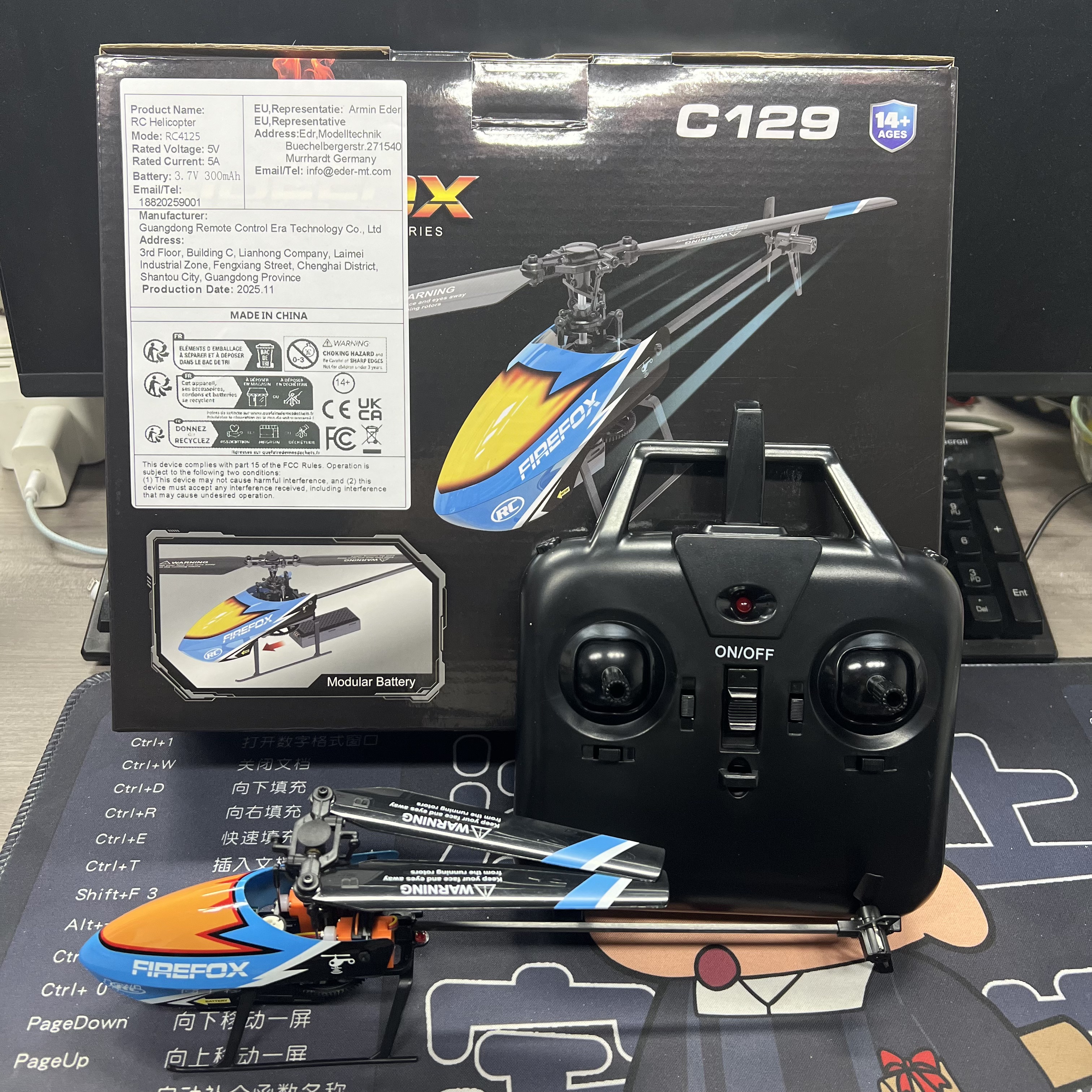 RC ERA C129 Helicopter 4 Chann - Rc Helicopter Single Rotor 评论和价格