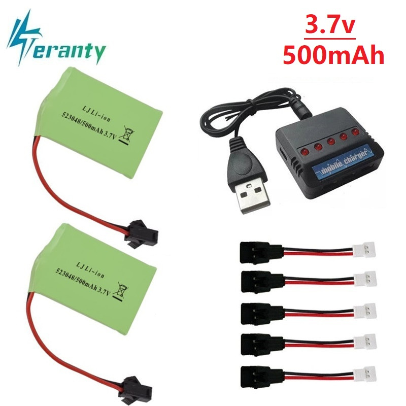 3.7V 500mAh 523048 li-ion Batt - Rc Helicopter Charger 评论和价格